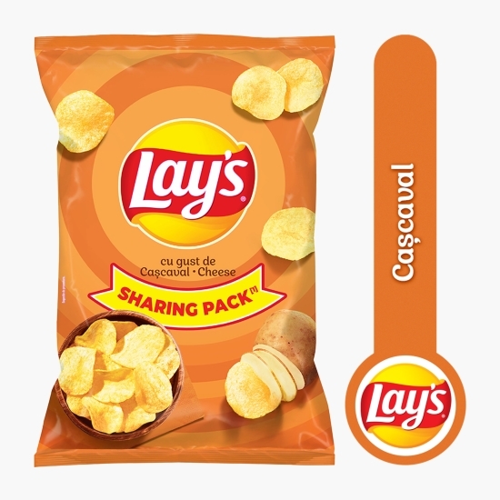 Chipsuri din cartofi cu cașcaval 170g