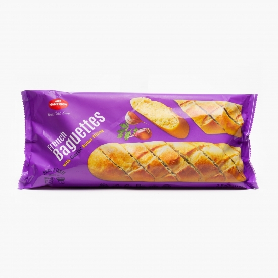 Baghetă cu umplutură de unt și usturoi (2 buc) 350g