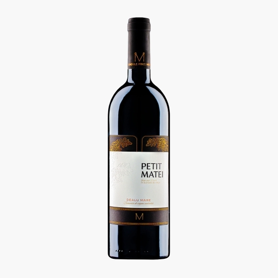 Vin roșu sec Merlot Petit Matei, 14.5%, 0.75l