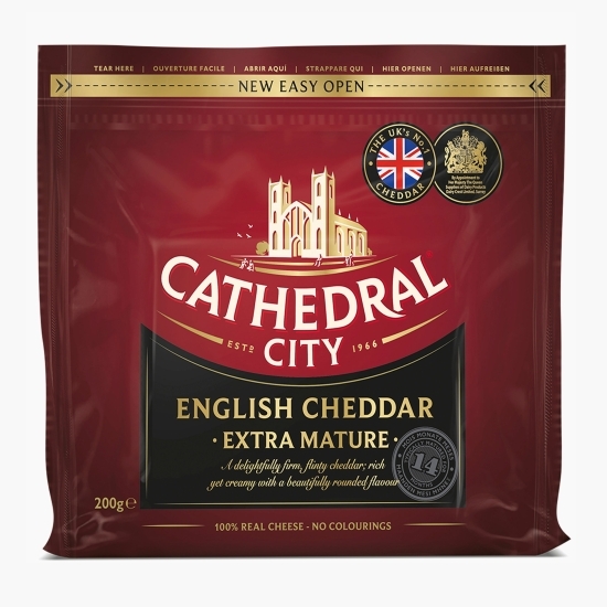 Brânză Cheddar extra maturată 200g