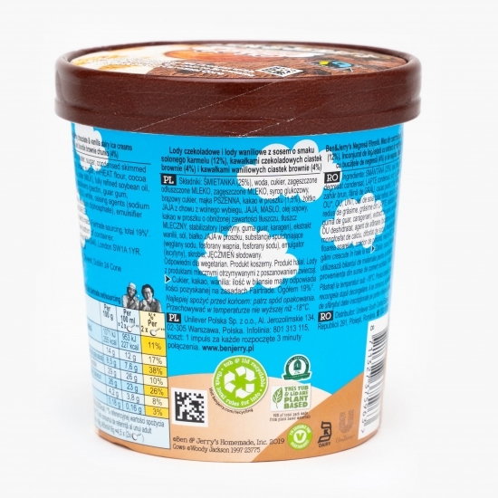 Înghețată Blondie Brownie Core 416g