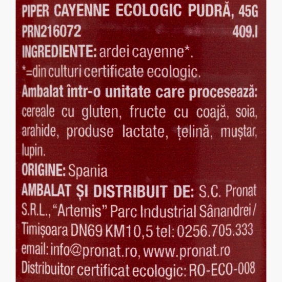 Piper Cayenne eco 45g
