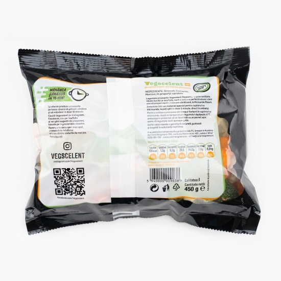 Mix de legume broccoli, conopidă și morcovi Ușor de gătit 450g