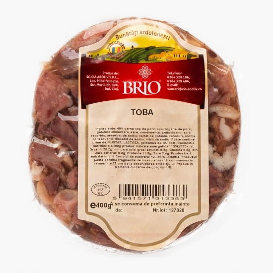 Tobă 400g