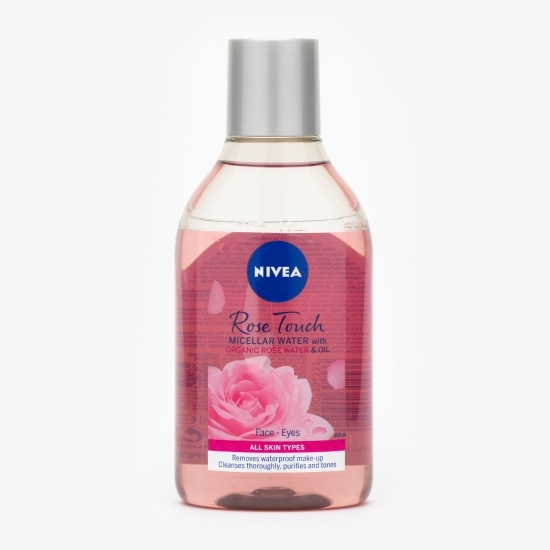 Apă micelară bifazică cu apă de trandafiri Rose Touch 400ml
