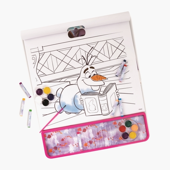 Set pentru desen Giga Block 4 în 1 Frozen, +3 ani