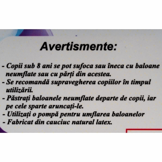 Baloane metalice 5 buc
