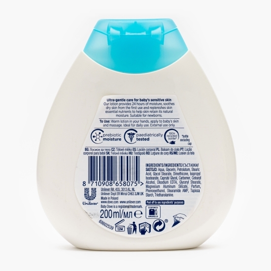 Loțiune corp pentru bebeluși Rich Moisture 200ml