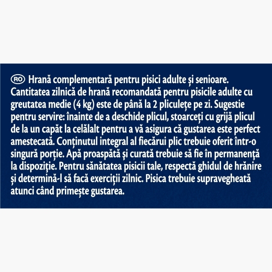 Recompense lichide pentru pisici, cu somon Deli Moments 4x10g