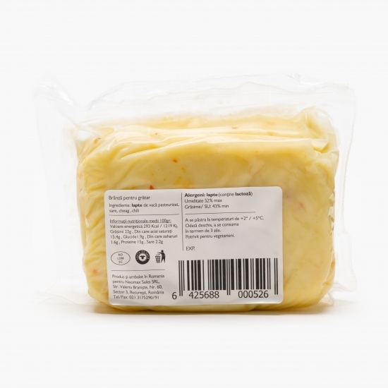 Brânză pentru grătar cu chili 200g