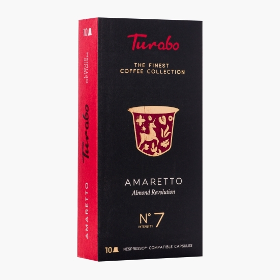 Amaretto Almond Revolution, 10 băuturi, capsule cafea