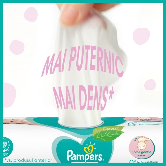 Șervețele umede pentru bebeluși, Sensitive, 4x52 buc
