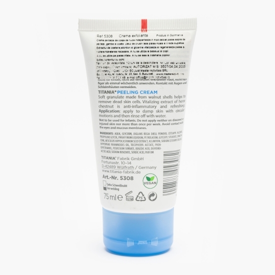 Cremă exfoliantă pentru picioare 75ml