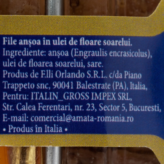 Anșoa file 230g