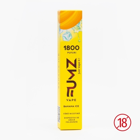 Țigară electronică Banane 0mg/ml, fără nicotină, 1800 puffs
