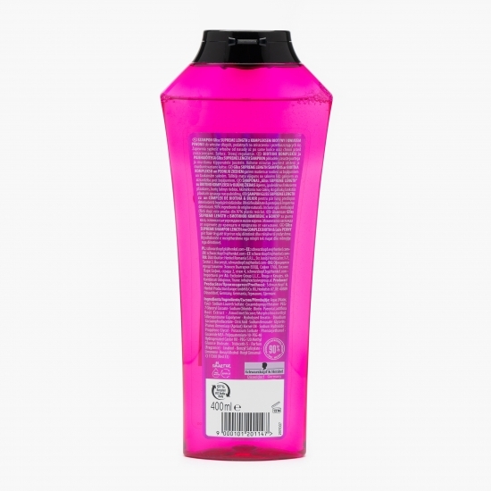 Șampon pentru păr lung predispus la deteriorare Supreme Length 400ml