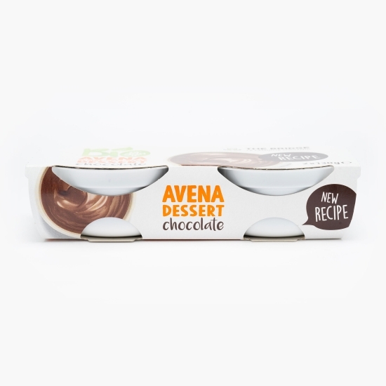 Desert ecologic din ovăz cu ciocolată 2x130g