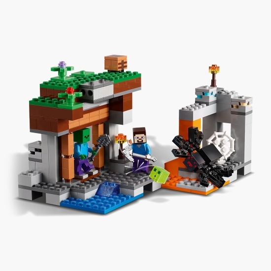 Mina abandonată, 21166 Minecraft, 248 piese, +7 ani
