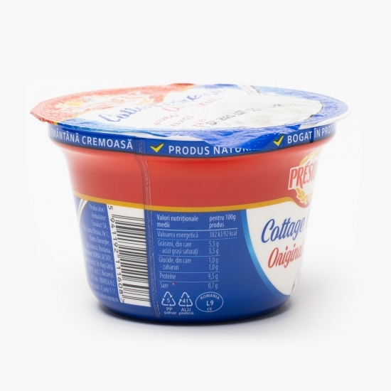 Brânză Cottage cu smântână Original 150g