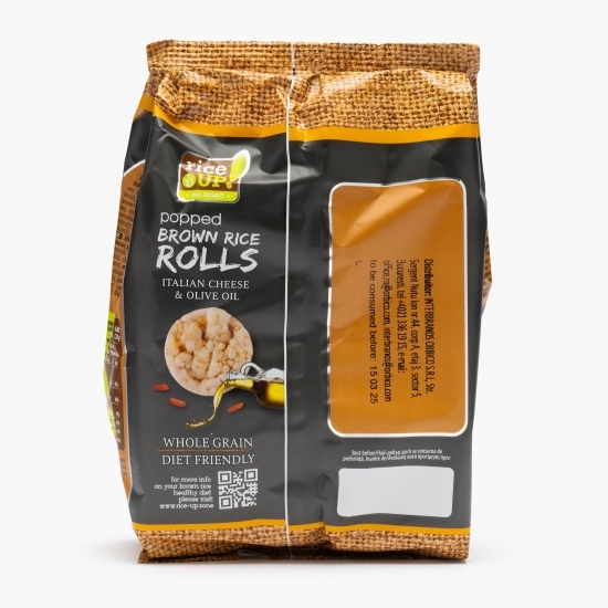 Mini-rondele din orez cu brânză italiană și ulei de măsline 50g