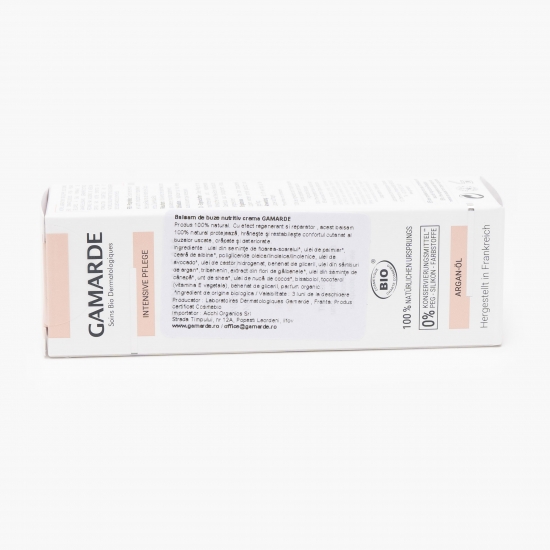 Balsam de buze nutritiv tip cremă, bio 10ml