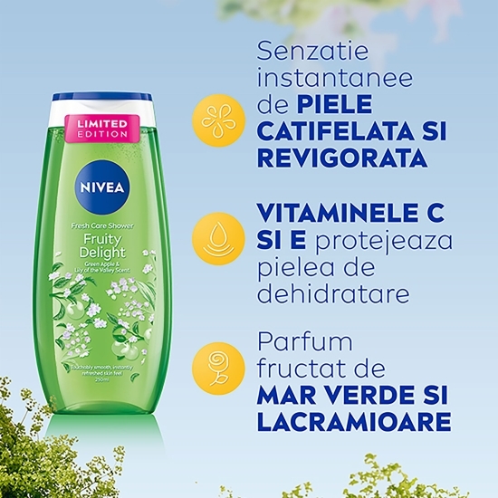 Gel de duș Fruity Delight 0.25l