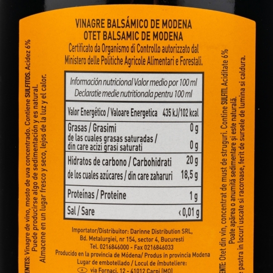 Oțet balsamic de Modena 0.5l