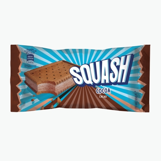 Înghețată sandviș cu cacao Squash 170ml (89g)