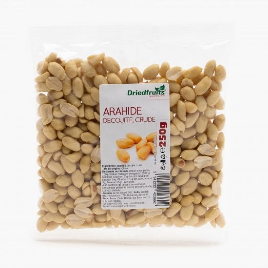 Arahide decojite crude 250g