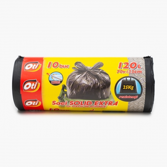 Saci menajeri Solid Extra 120l 10 buc