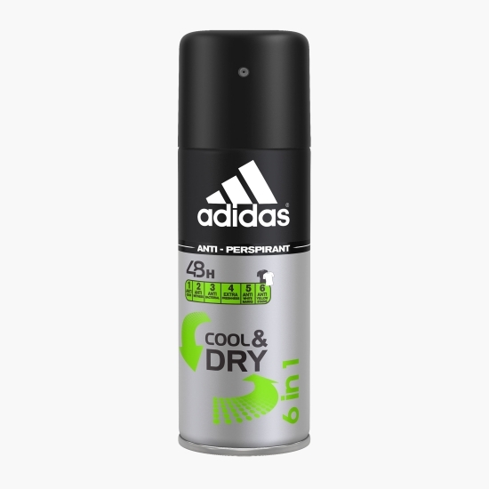 Antiperspirant spray Cool&Dry 6în1, 150ml 
