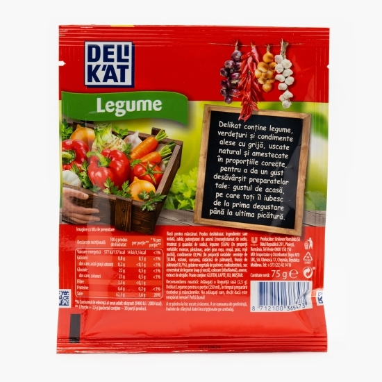 Bază pentru mâncare legume 75g