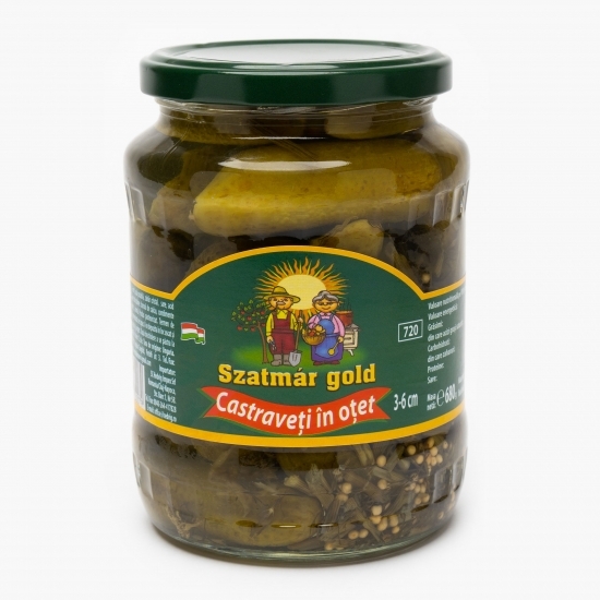 Castraveți murați în oțet 680g