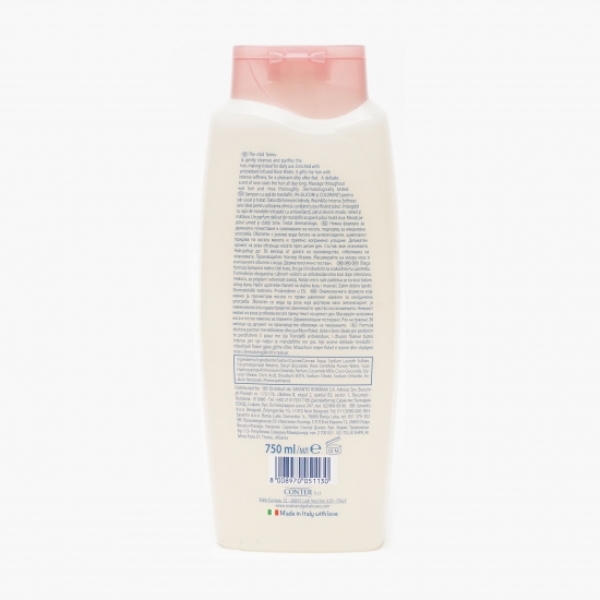 Șampon cu apă de trandafiri Intense Softness 0.75l