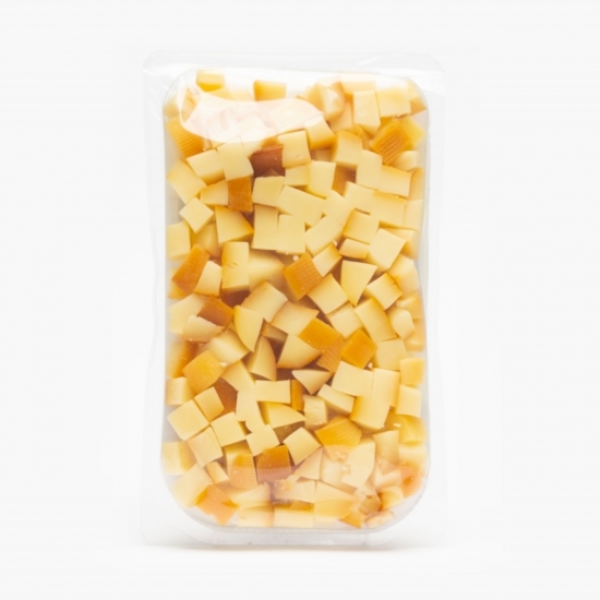 Cașcaval afumat cubulețe 250g