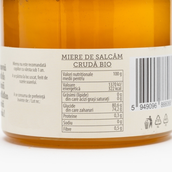 Miere de salcâm crudă eco 270g