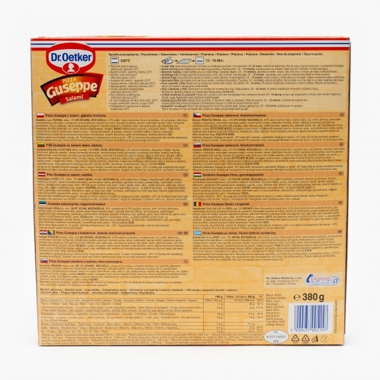 Pizza Guseppe Salami 380g