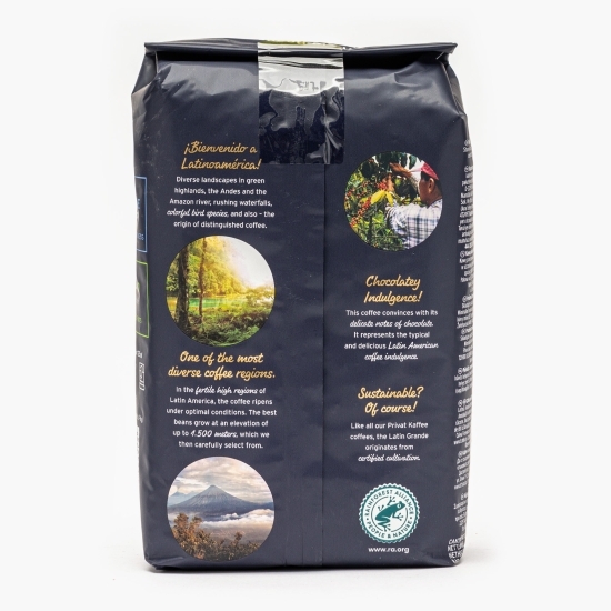Cafea prăjită boabe Privat Kaffee Latin Grande 500g