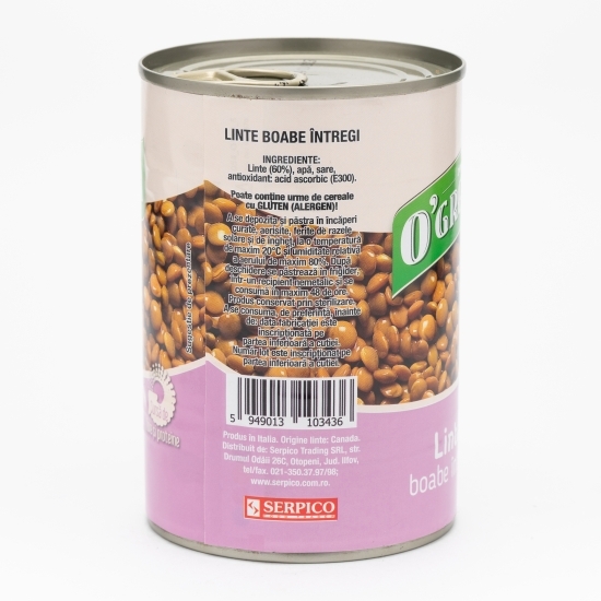 Linte cutie 400g