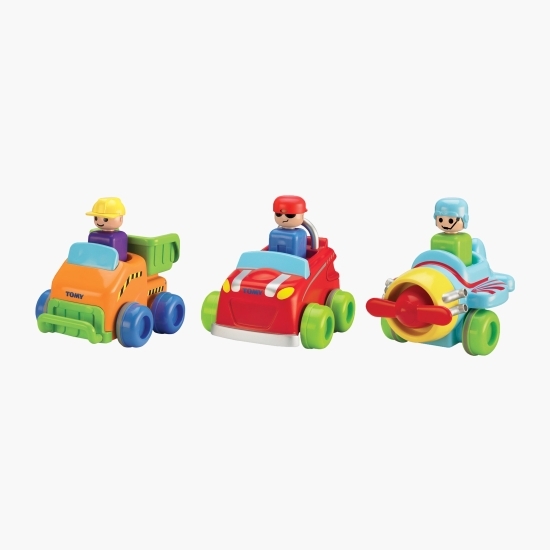 Vehicul Push and Go, diverse modele, 3+ ani