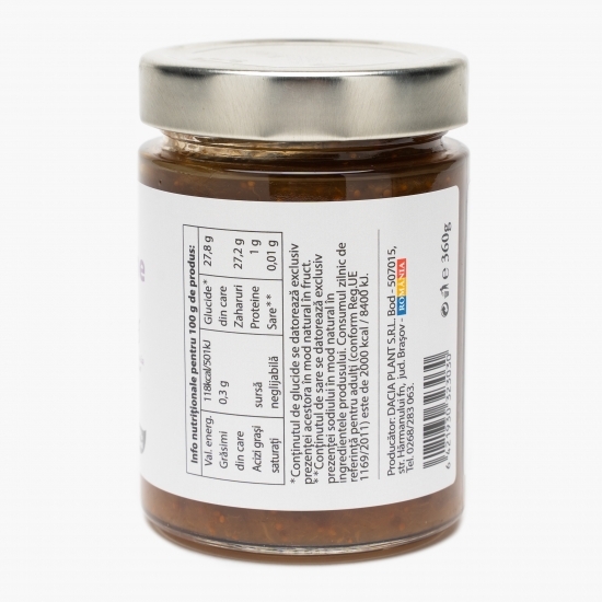 Dulceață de smochine fără zahăr adăugat 360g