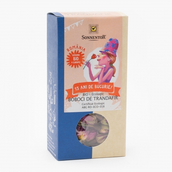 Ceai eco boboci de trandafir „15 ani de bucurie” 30g