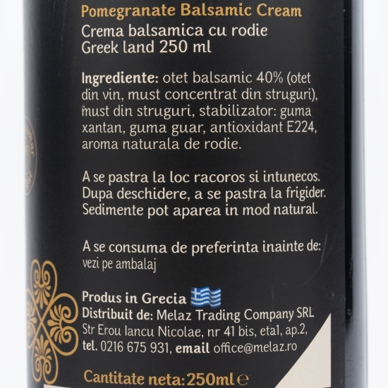 Cremă balsamică cu rodie fără zahăr adăugat 0.25l