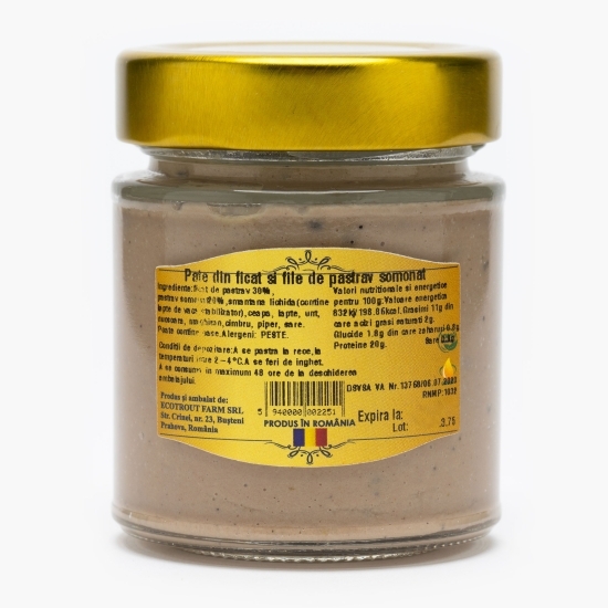 Pate din ficat și file de păstrăv 100g