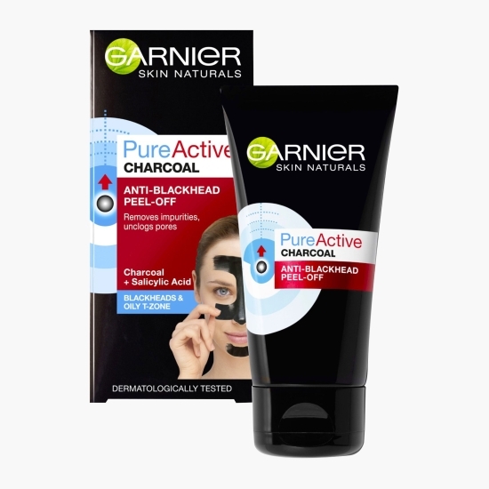 Mască Peel Off anti-puncte negre Pure Active Charcoal 50ml