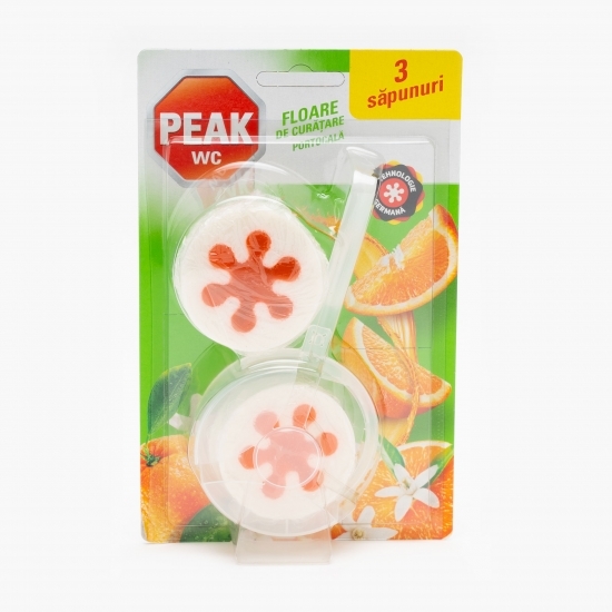 Floare de curățare WC, portocală 3x45g