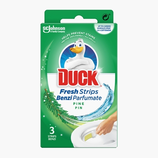 Benzi parfumate pentru vasul toaletei Fresh Strips pin 27g 