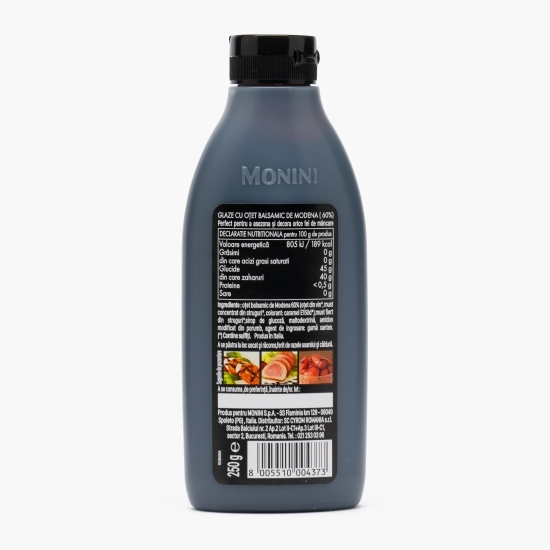 Glaze cu oțet balsamic de Modena 250g