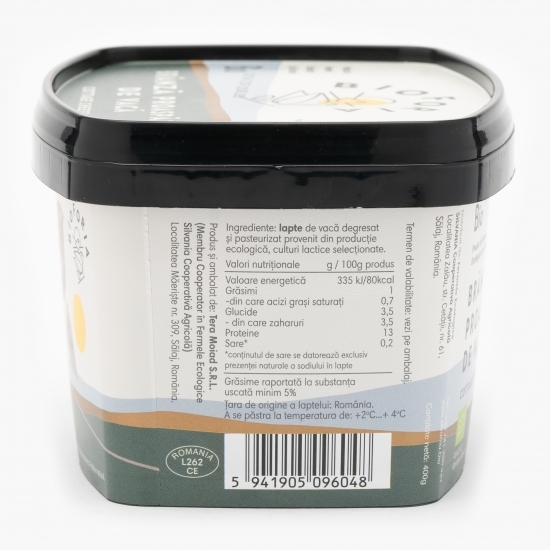 Brânză proaspătă eco din lapte de vacă 400g