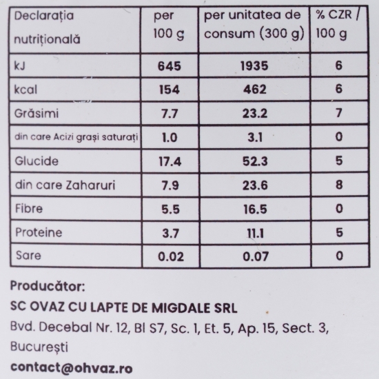 Budincă de chia cu vișine și mango 300g